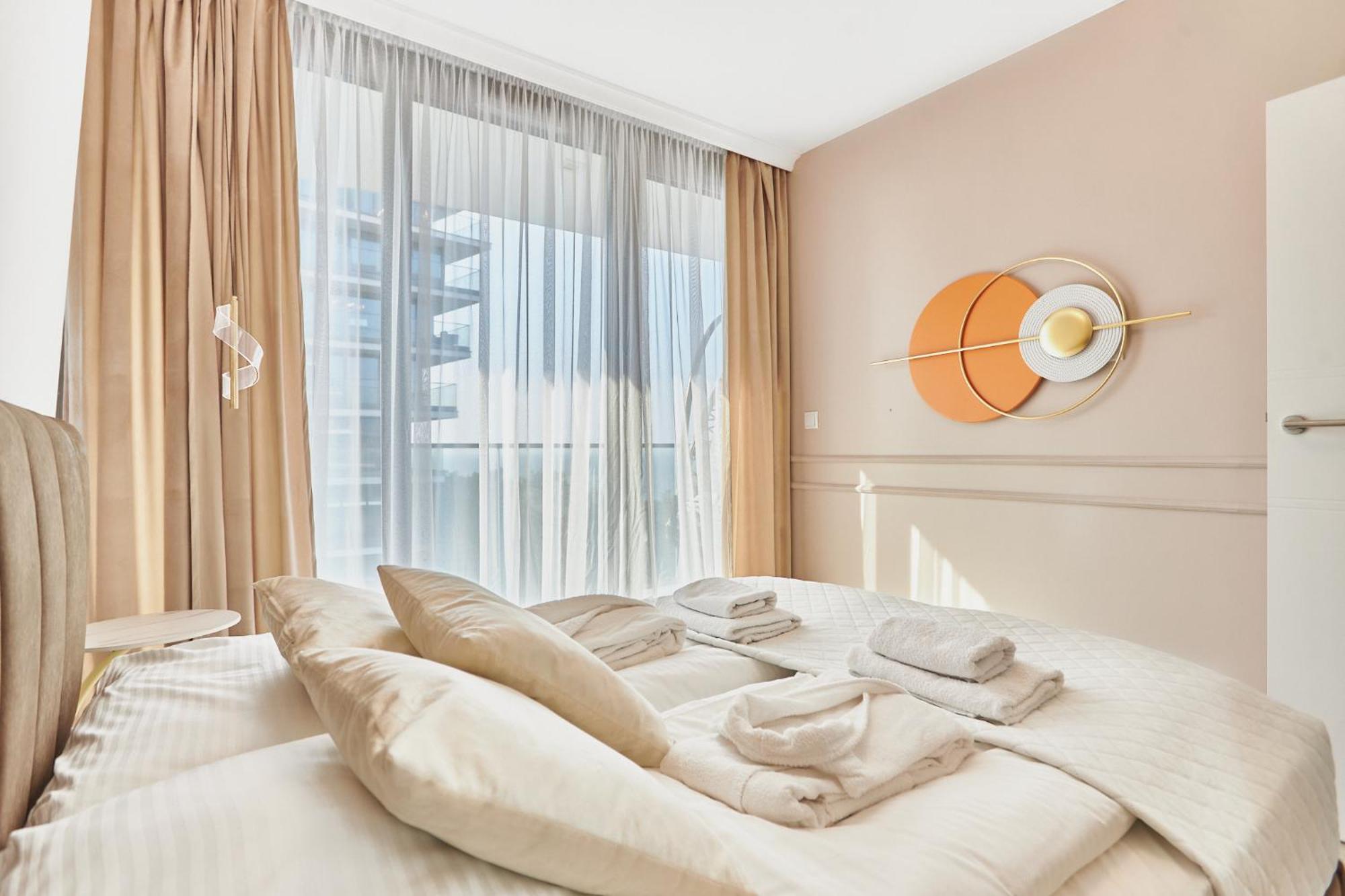 Wave - Aurum II Apartment - Front Sea View 미엥지즈드로예 외부 사진