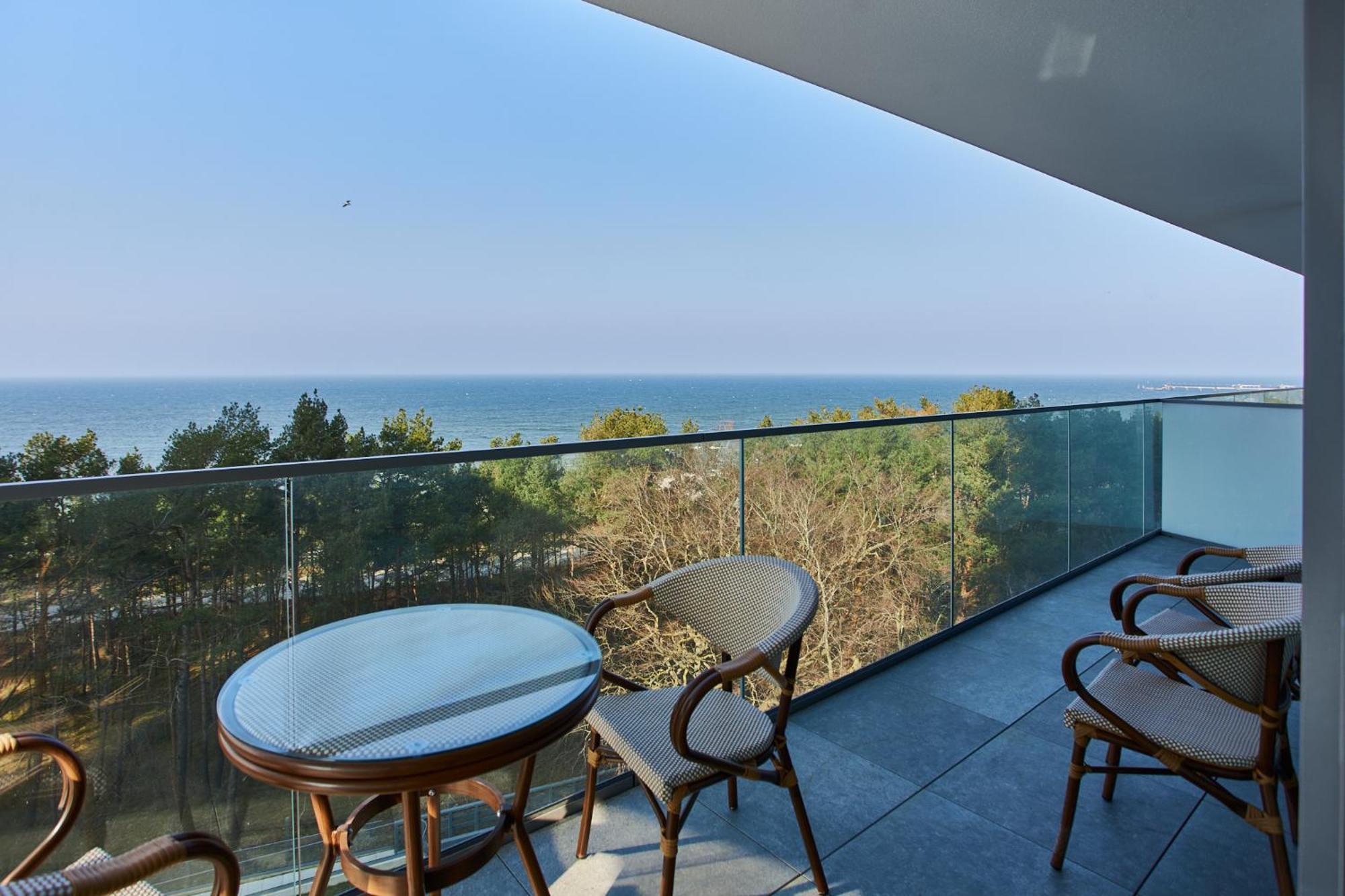 Wave - Aurum II Apartment - Front Sea View 미엥지즈드로예 외부 사진