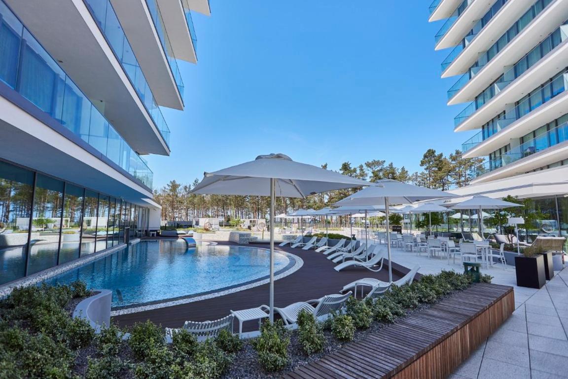 Wave - Aurum II Apartment - Front Sea View 미엥지즈드로예 외부 사진