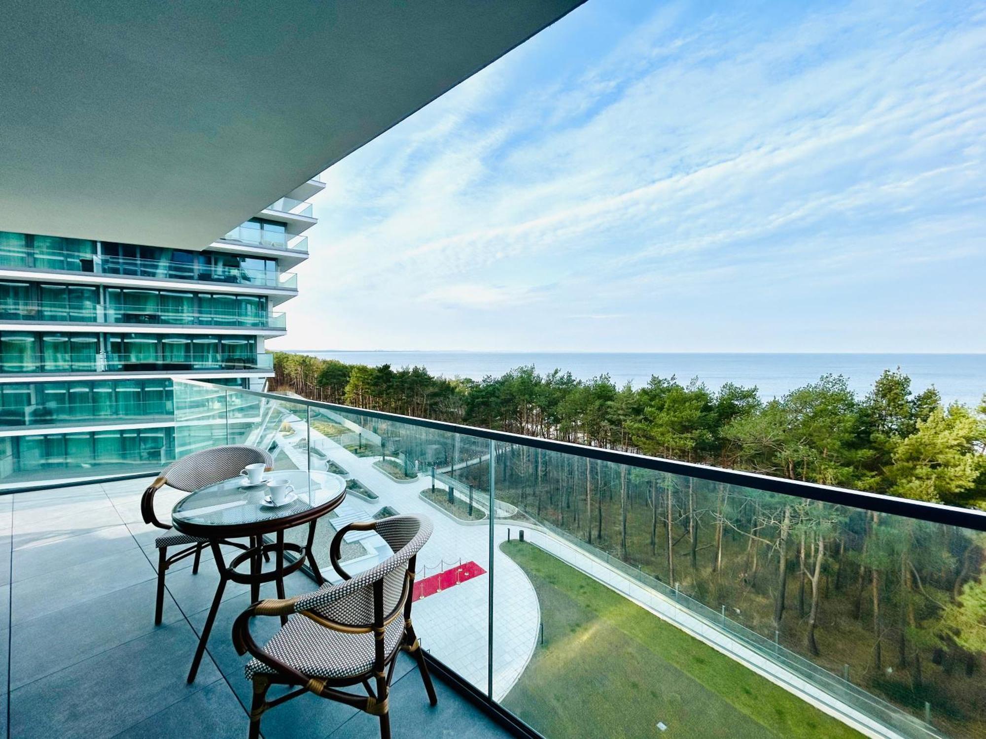 Wave - Aurum II Apartment - Front Sea View 미엥지즈드로예 외부 사진